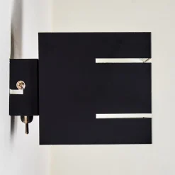 Applique Murale Varco Noir, 1 Lumiere