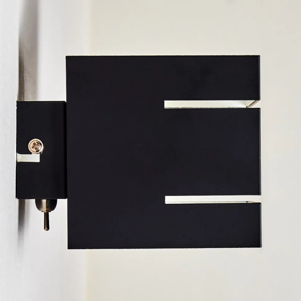 Applique Murale Varco Noir, 1 Lumiere