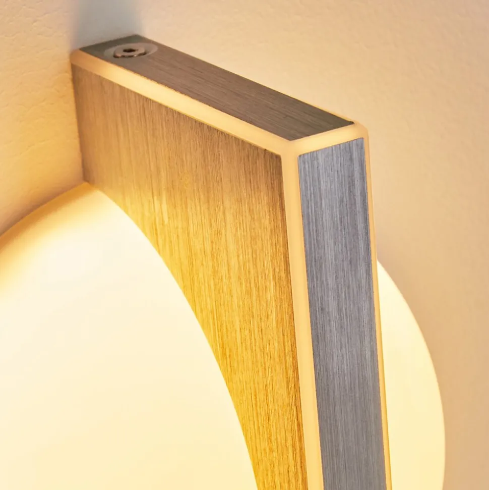 Applique Murale Wroxton Led Aluminium, 1 Lumiere