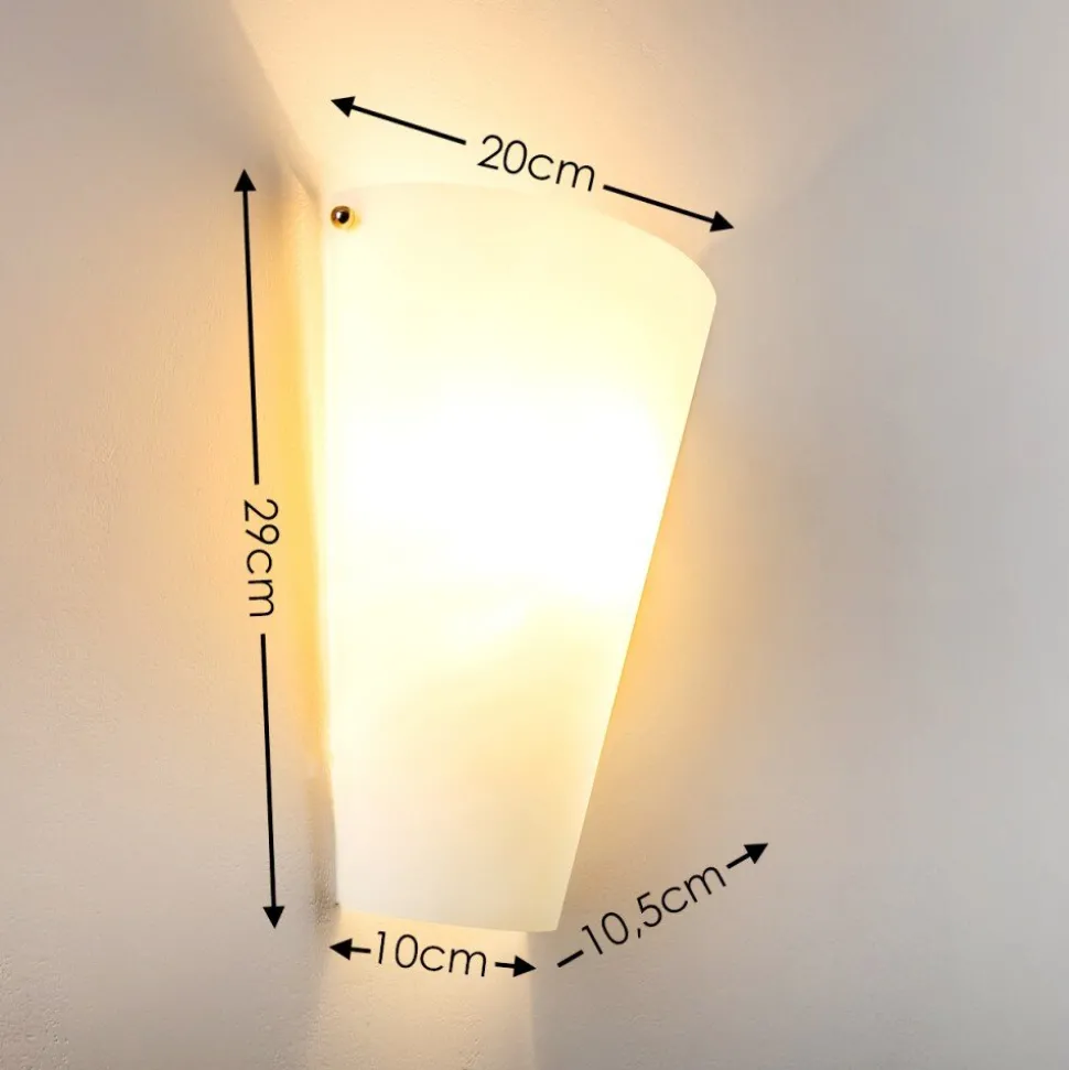 Applique Murale Zera Aluminium, Blanc, 1 Lumiere