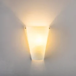 Applique Murale Zera Aluminium, Blanc, 1 Lumiere