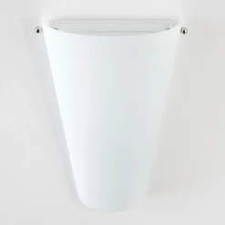 Applique Murale Zera Aluminium, Blanc, 1 Lumiere