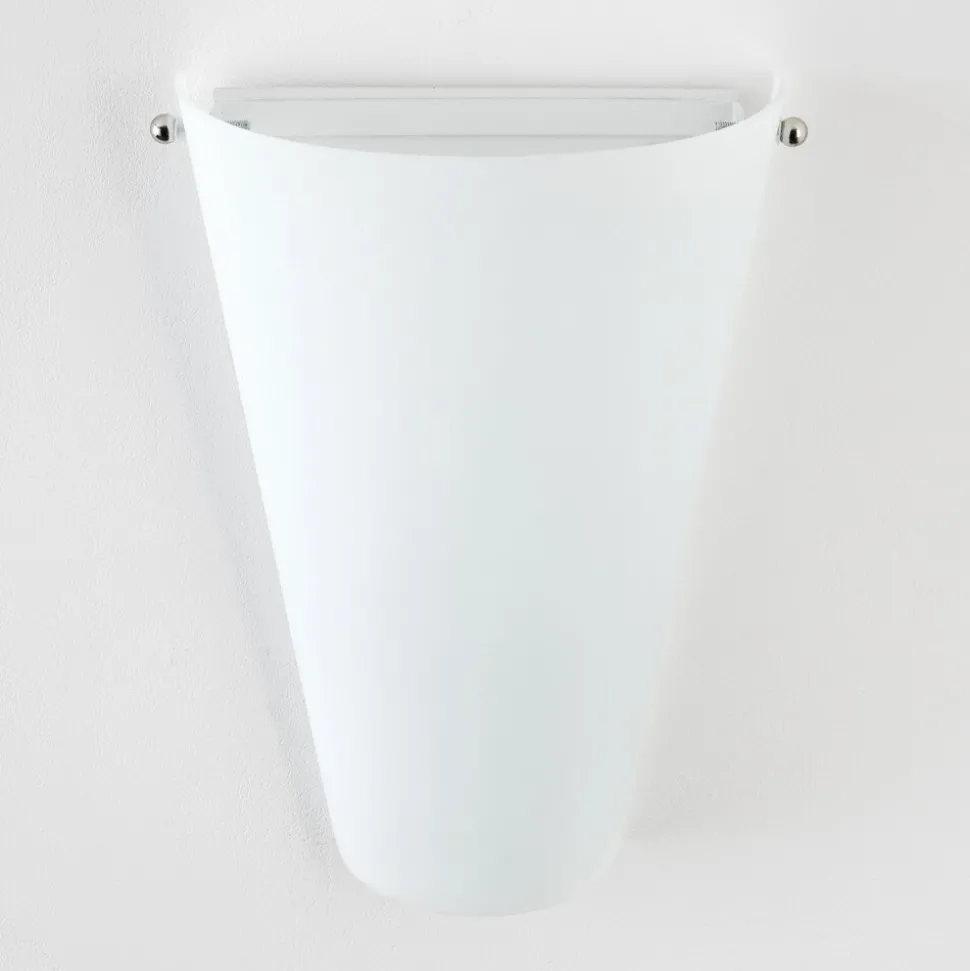 Applique Murale Zera Aluminium, Blanc, 1 Lumiere