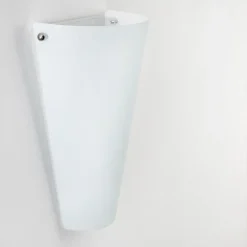 Applique Murale Zera Aluminium, Blanc, 1 Lumiere