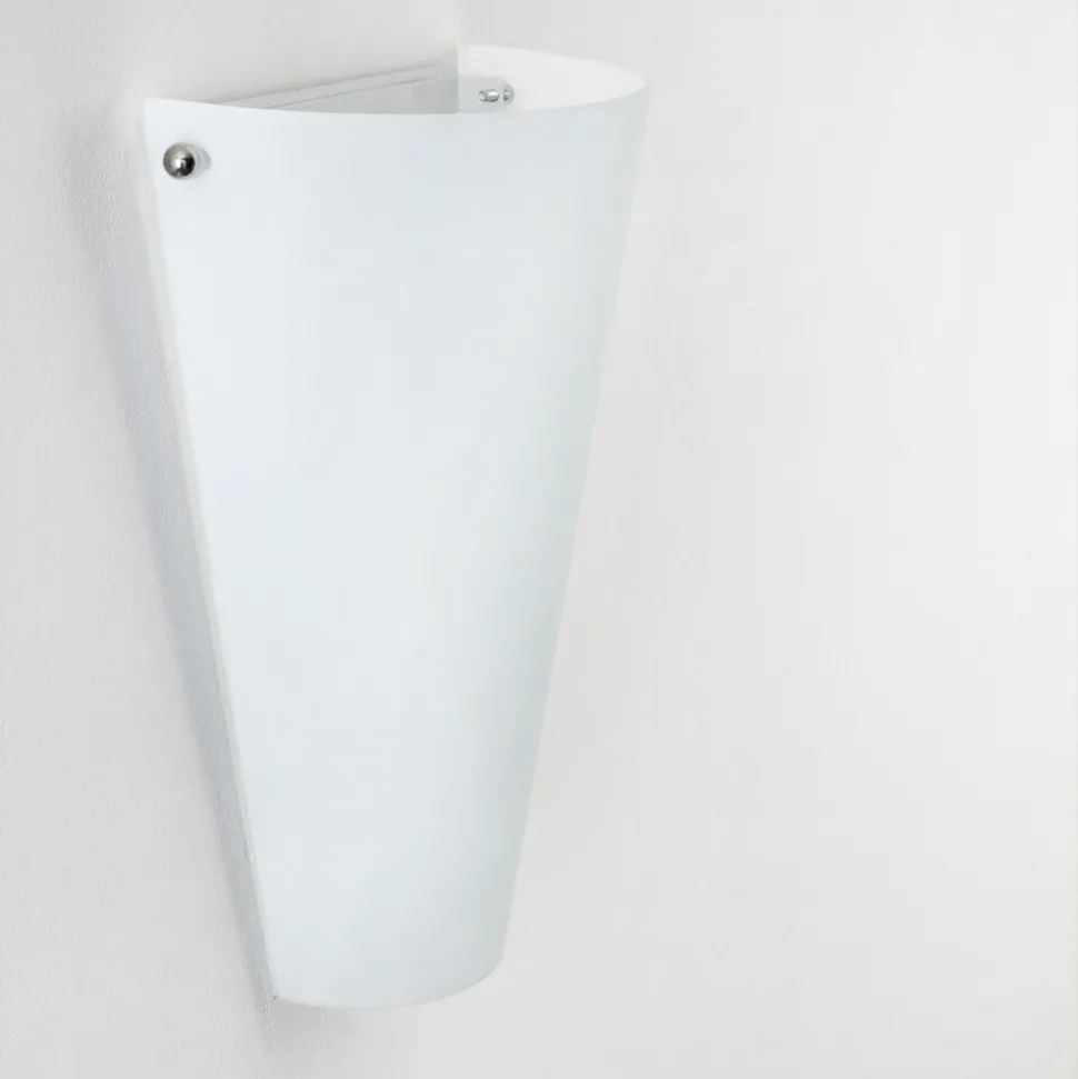 Applique Murale Zera Aluminium, Blanc, 1 Lumiere
