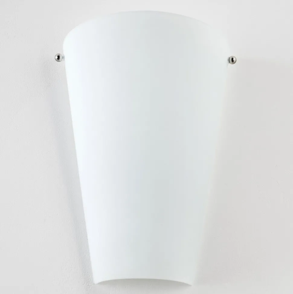 Applique Murale Zera Aluminium, Blanc, 1 Lumiere