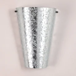 Applique Murale Zera Argente, 1 Lumiere