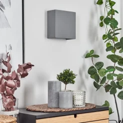 Applique Muraleflot Gris, 1 Lumiere