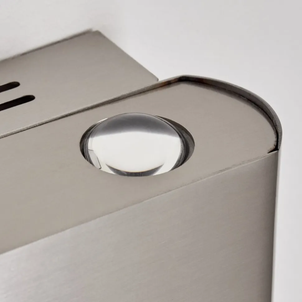 Applique Muraleguiderkirch Led Nickel Mat, 6 Lumieres