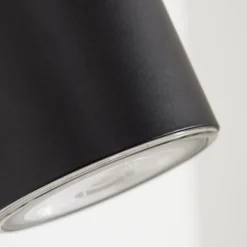 Applique Muralenestavel Led Noir, 1 Lumiere