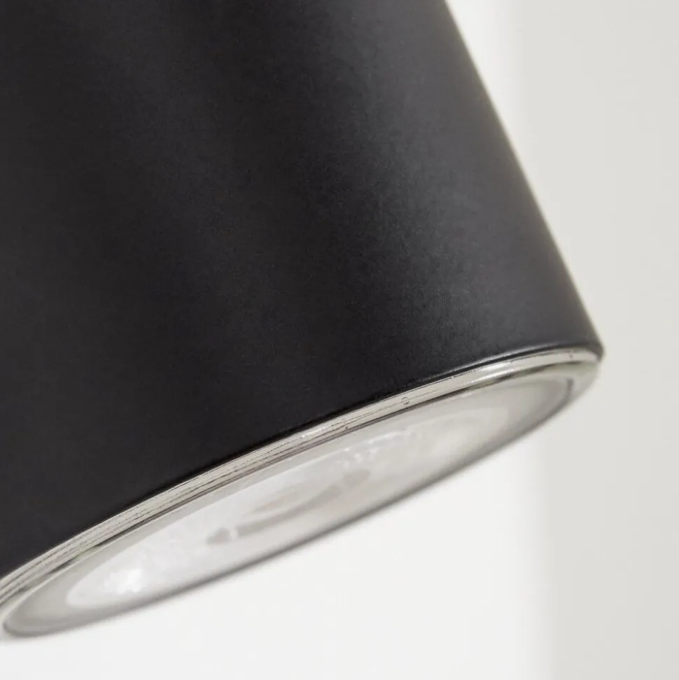 Applique Muralenestavel Led Noir, 1 Lumiere