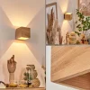Applique Muralepolcura Bois Clair, 1 Lumiere