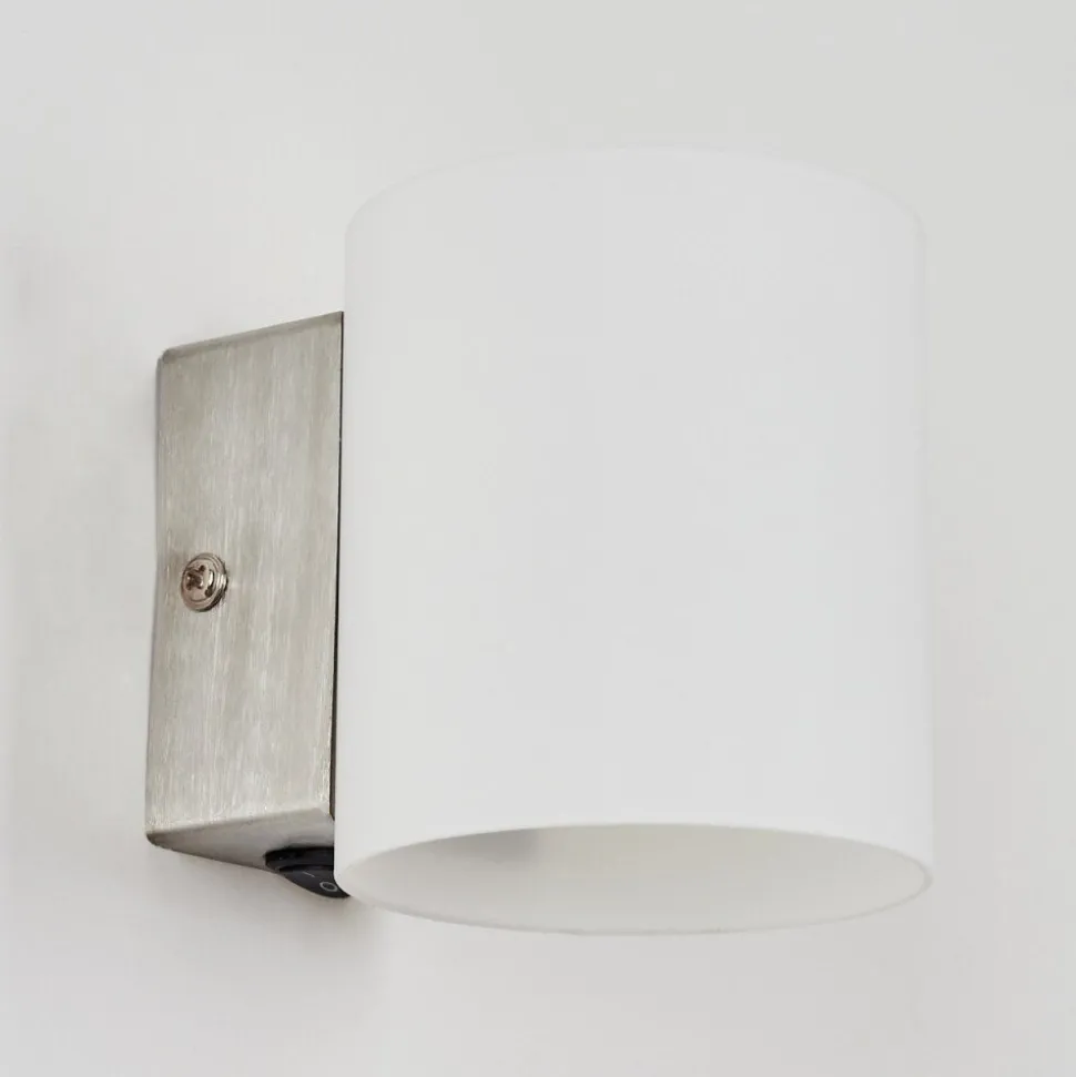 Applique Muralepouillou Led Nickel Mat, 1 Lumiere