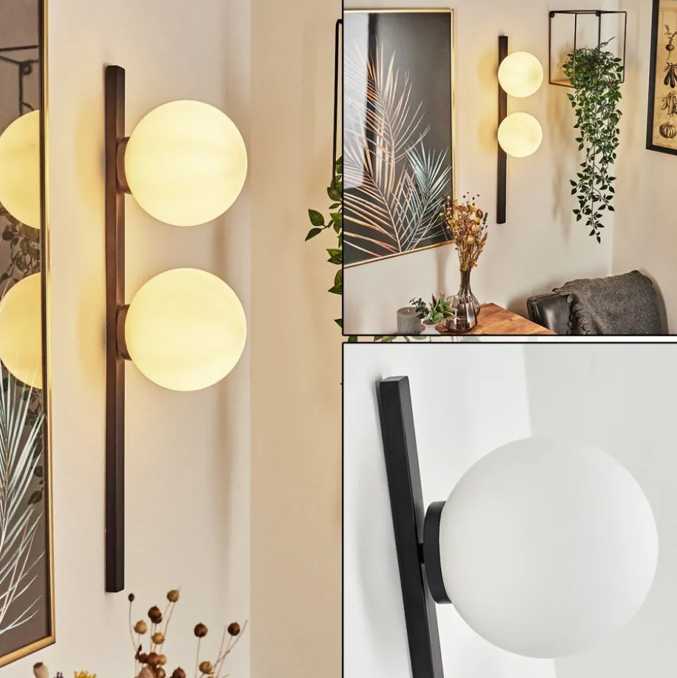 Applique Muralerascoupet Blanc, 2 Lumieres