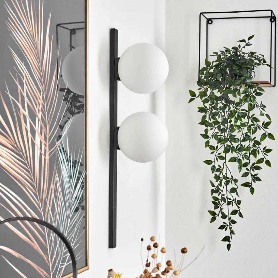 Applique Muralerascoupet Blanc, 2 Lumieres