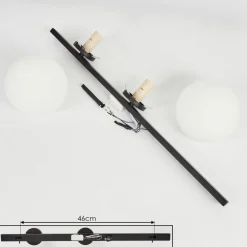 Applique Muralerascoupet Blanc, 2 Lumieres