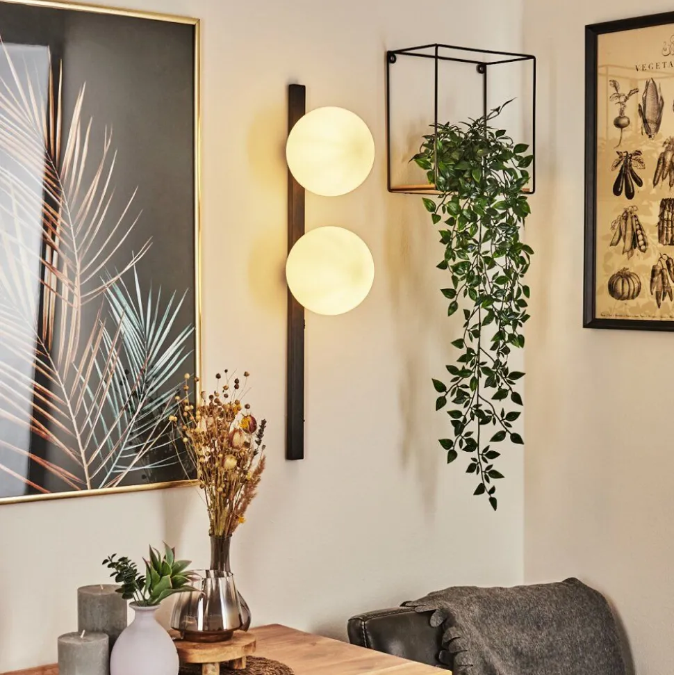 Applique Muralerascoupet Blanc, 2 Lumieres