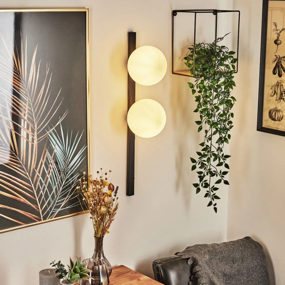 Applique Muralerascoupet Blanc, 2 Lumieres