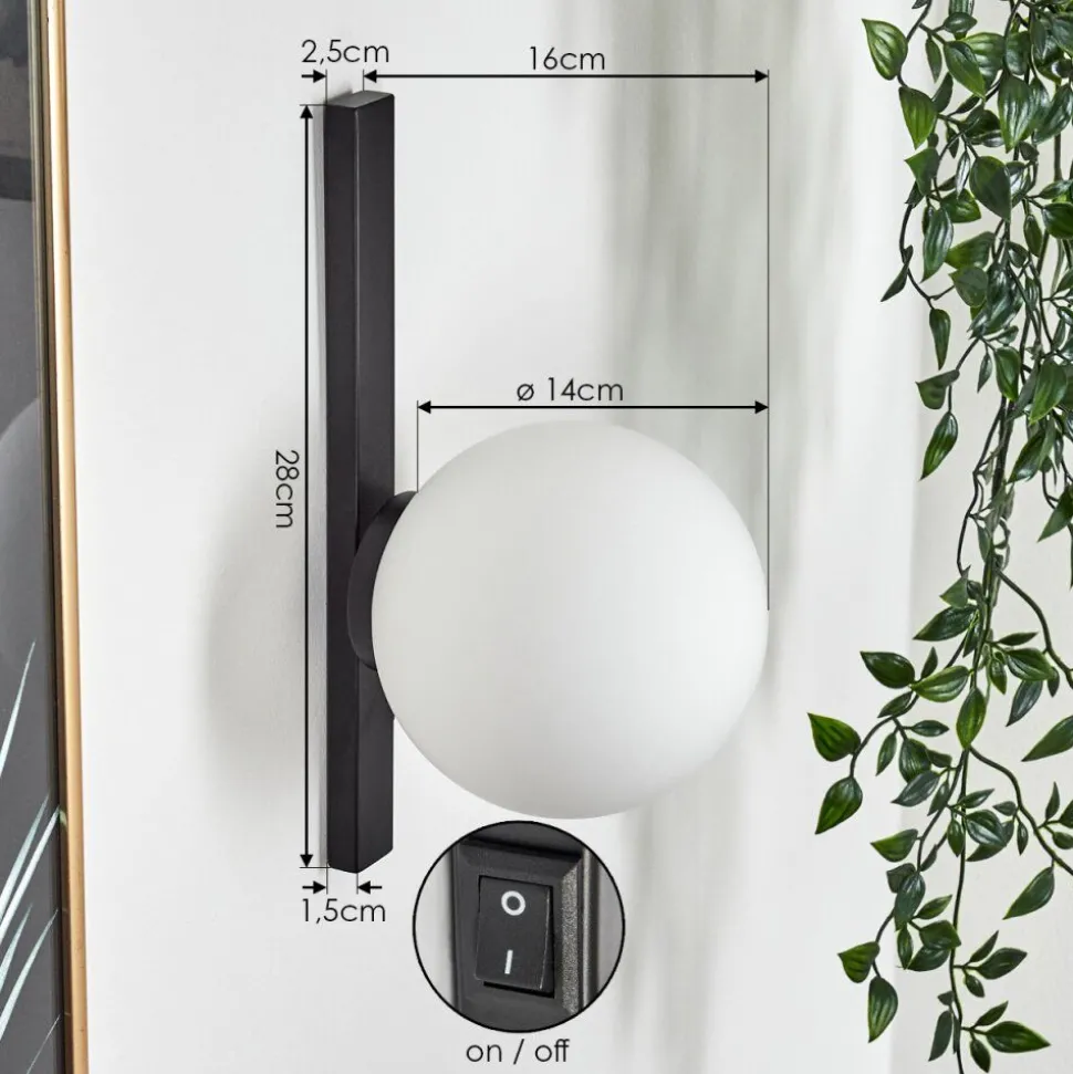 Applique Muralerascoupet Blanc, 1 Lumiere