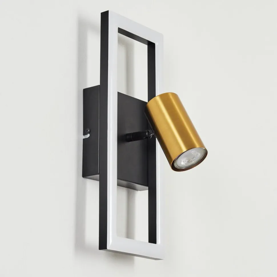 Applique Muralereboleiro Led Noir, 2 Lumieres