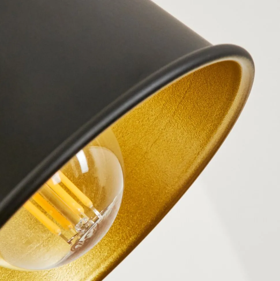 Applique Muralesafari Chrome, Bois Clair, Noir, 1 Lumiere