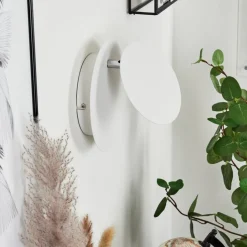 Applique Muralesanguedo Led Chrome, Blanc, 1 Lumiere