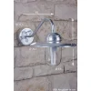 Applique Nordlux Luxembourg Acier Inoxydable, Transparent, Zingue, 1 Lumiere, Detecteur De Mouvement