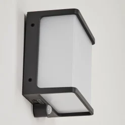 Applique Solaireburseryd Led Noir, 1 Lumiere, Detecteur De Mouvement