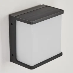 Applique Solaireburseryd Led Noir, 1 Lumiere, Detecteur De Mouvement
