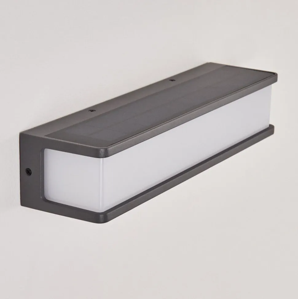 Applique Solaireburseryd Led Anthracite, 1 Lumiere, Detecteur De Mouvement
