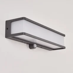 Applique Solaireburseryd Led Anthracite, 1 Lumiere, Detecteur De Mouvement