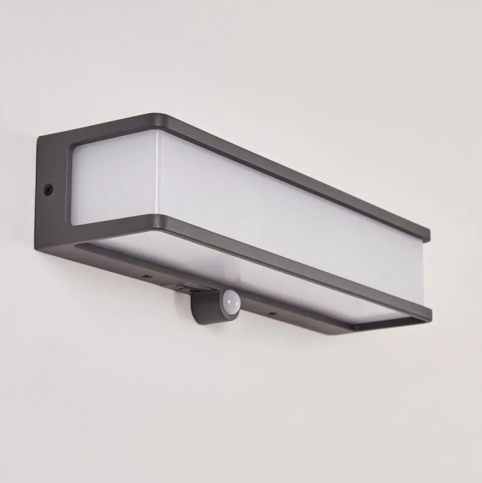 Applique Solaireburseryd Led Anthracite, 1 Lumiere, Detecteur De Mouvement