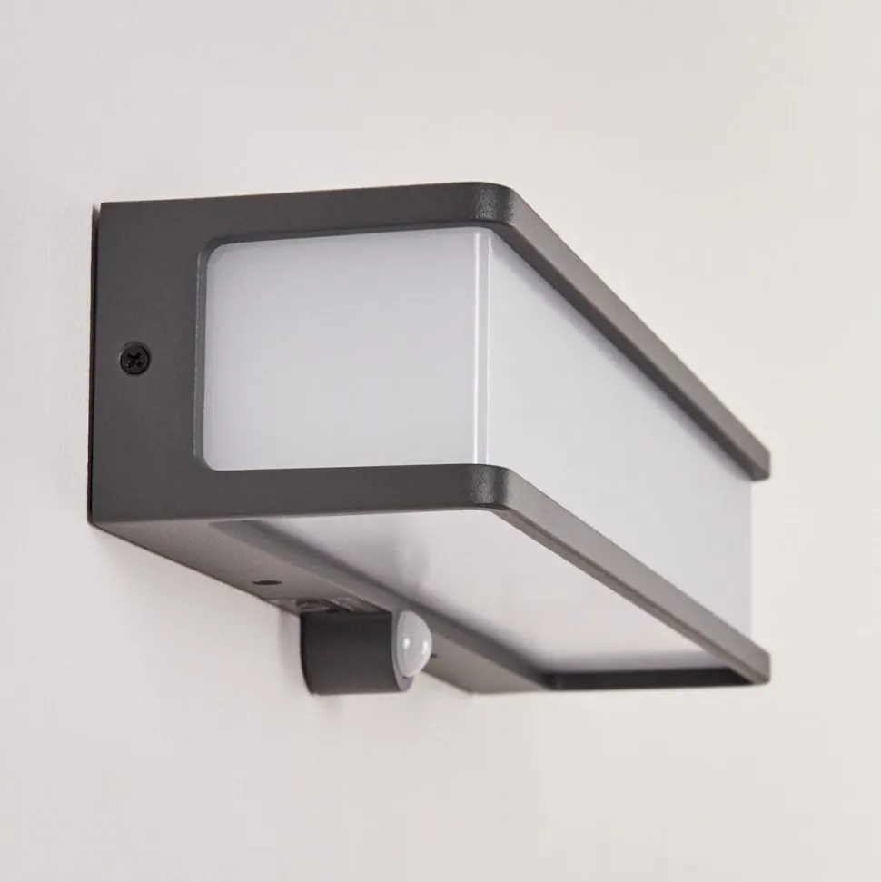 Applique Solaireburseryd Led Anthracite, 1 Lumiere, Detecteur De Mouvement