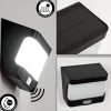 Applique Solairecolchagua Led Noir, Blanc, 1 Lumiere, Detecteur De Mouvement