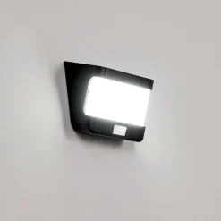 Applique Solairecolchagua Led Noir, Blanc, 1 Lumiere, Detecteur De Mouvement