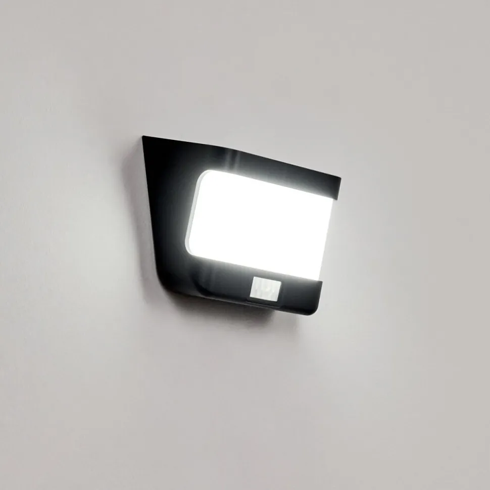 Applique Solairecolchagua Led Noir, Blanc, 1 Lumiere, Detecteur De Mouvement