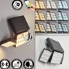 Applique Solaireestampes Led Anthracite, 1 Lumiere, Detecteur De Mouvement