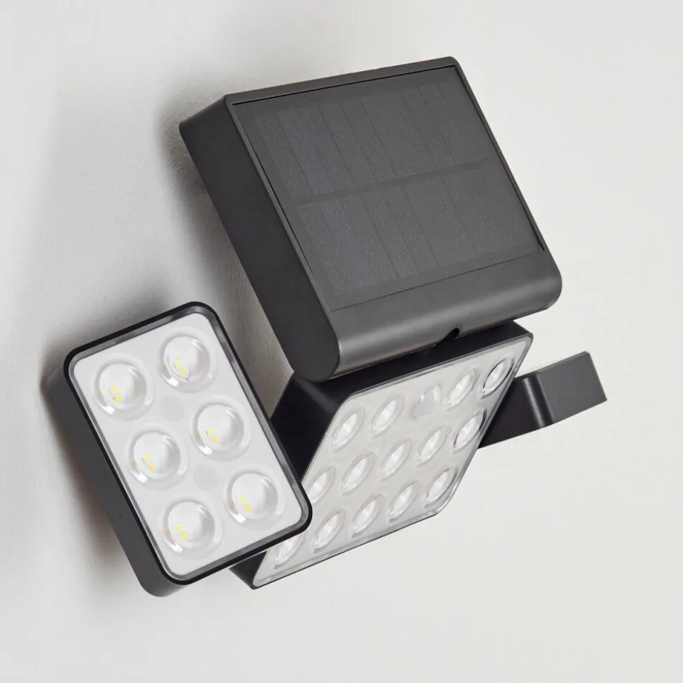 Applique Solaireestampes Led Anthracite, 1 Lumiere, Detecteur De Mouvement