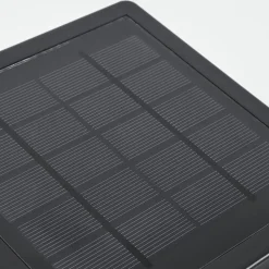 Applique Solairelonquimai Led Noir, 1 Lumiere, Detecteur De Mouvement