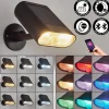 Applique Solaireusmagama Led Noir, 1 Lumiere, Detecteur De Mouvement