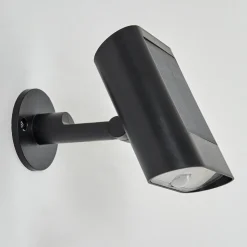 Applique Solaireusmagama Led Noir, 1 Lumiere, Detecteur De Mouvement