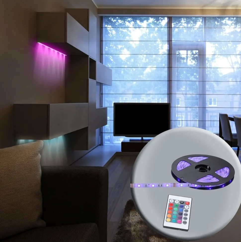 Bande Led Globo, 150 Lumieres, Changeur De Couleurs