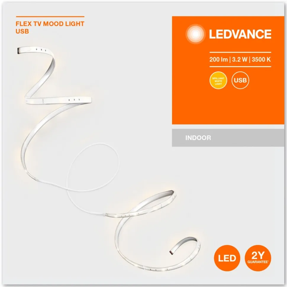 Bande Led Ledvance Mood Light Blanc, 1 Lumiere