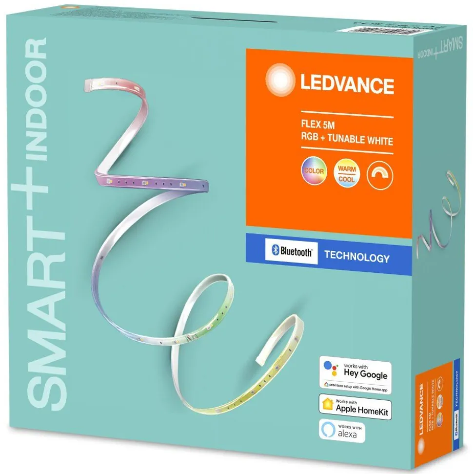 Bande Led Ledvance Smart+ Flex Blanc, 1 Lumiere, Changeur De Couleurs
