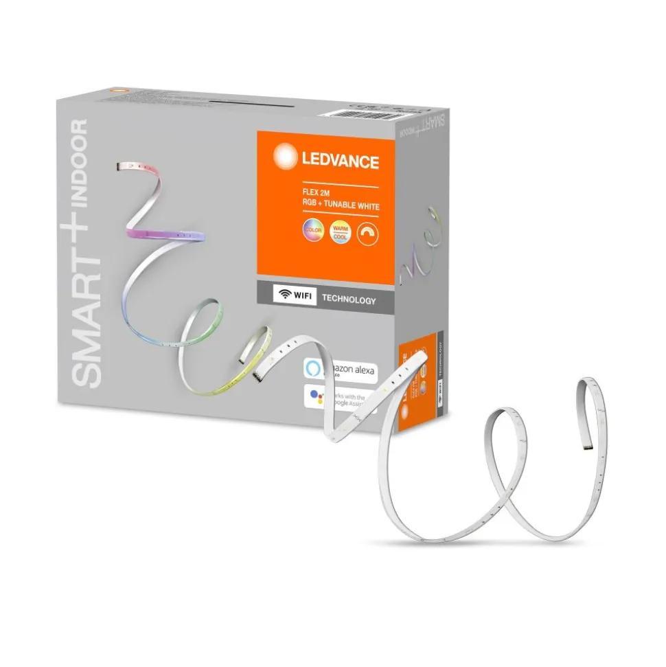 Bande Led Ledvance Smart+ Flex Blanc, 1 Lumiere, Changeur De Couleurs
