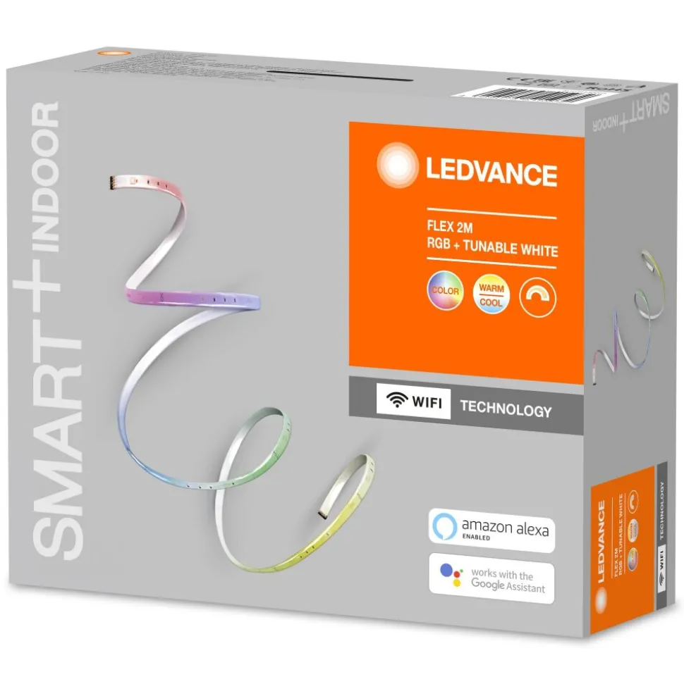 Bande Led Ledvance Smart+ Flex Blanc, 1 Lumiere, Changeur De Couleurs