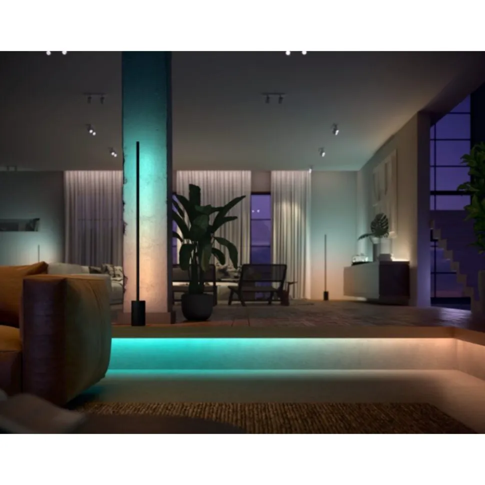 Bande Led Philips Hue Gradient Ambience Blanc, 1 Lumiere, Changeur De Couleurs