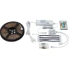 Bande Lumineuse Led Stripes-Flex Eglo Transparent, 1 Lumiere, Telecommandes, Changeur De Couleurs