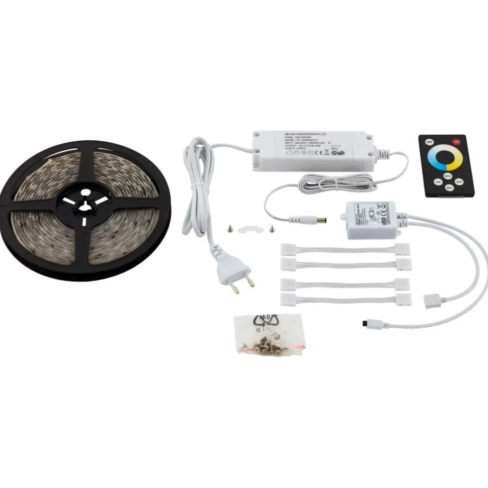 Bande Lumineuse Led Stripes-Flex Eglo Transparent, 1 Lumiere, Telecommandes