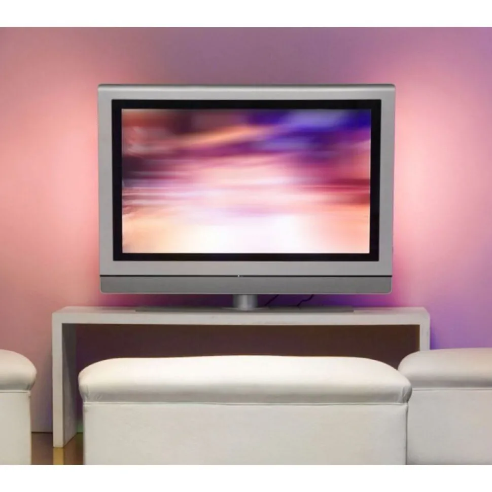 Bandes Led Leuchten Direkt Teania Transparent, 1 Lumiere, Telecommandes, Changeur De Couleurs